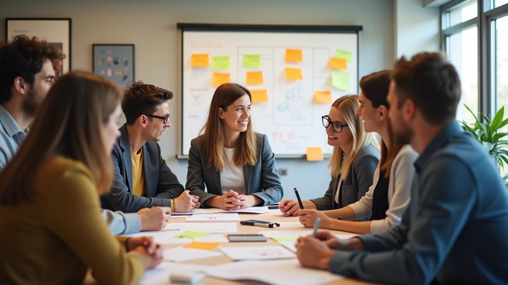Team van ProjectNest B.V. werkt samen aan een project in het kantoor